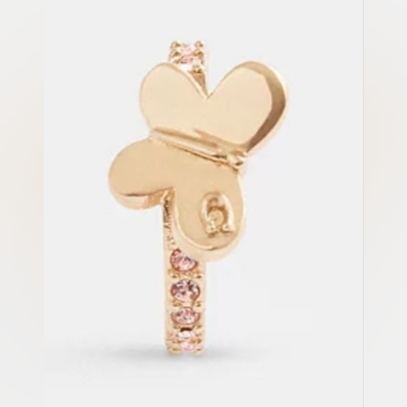 New COACH Butterfly Ear Cuff NWT - Picture 1 of 8